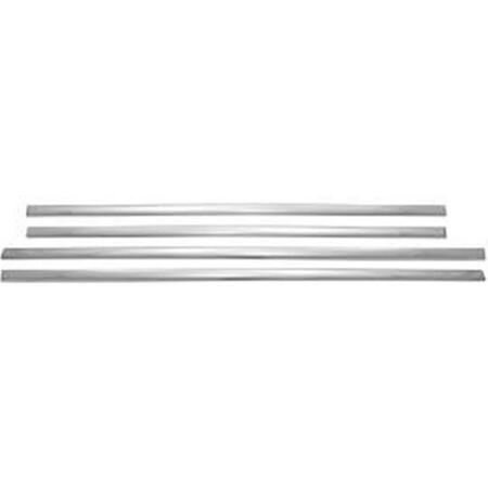 COAST TO COAST IMPORTS 38 x 42.12 in. Side Molding Multi-Fit for 2007-2017 Ford Expedition, Silver C2C-SM608